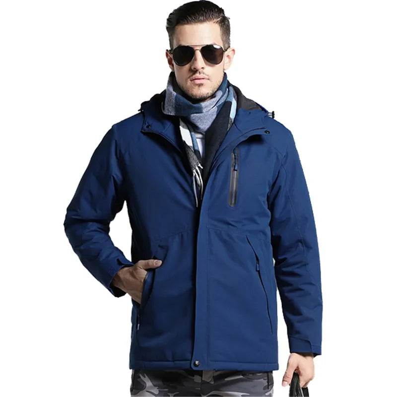 Men/Women's Thick USB Heating Cotton Jackets