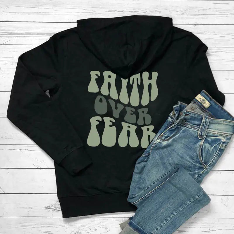 Faith Over Fear Men/Women Hoodie