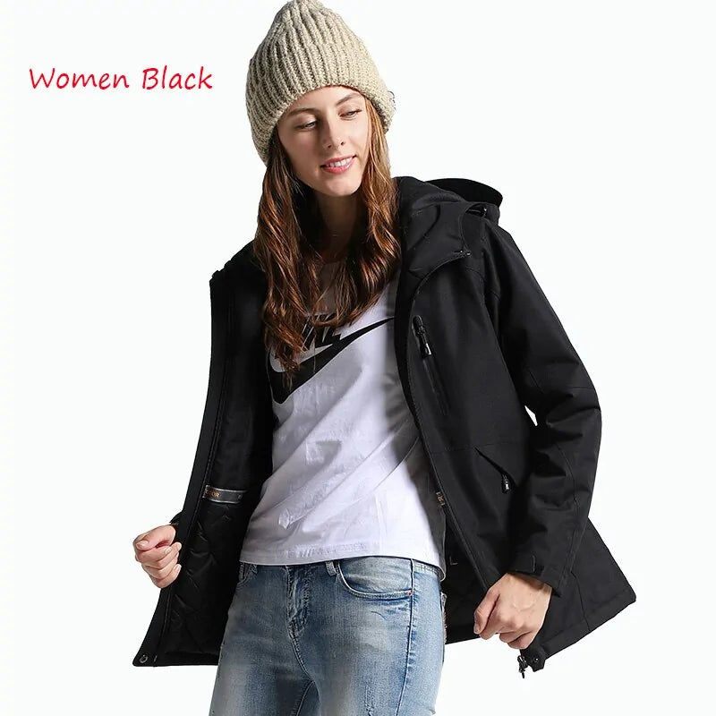 Men/Women's Thick USB Heating Cotton Jackets