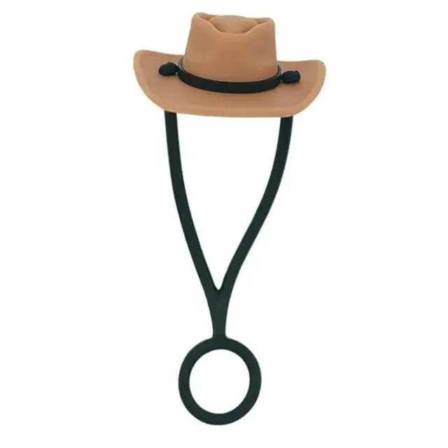 Silicone Cowboy Hat Straw