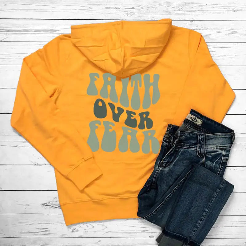 Faith Over Fear Men/Women Hoodie