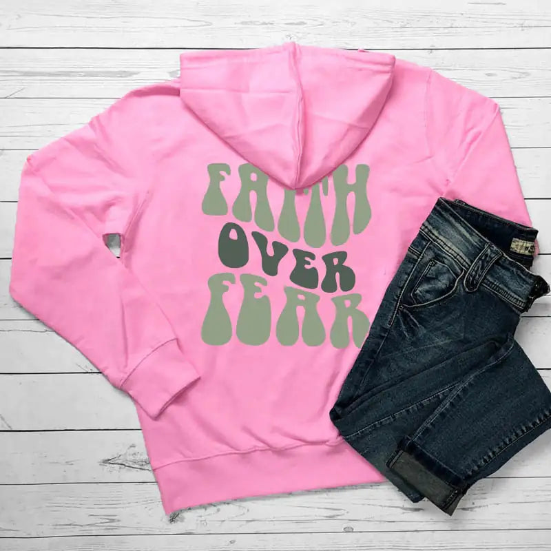 Faith Over Fear Men/Women Hoodie