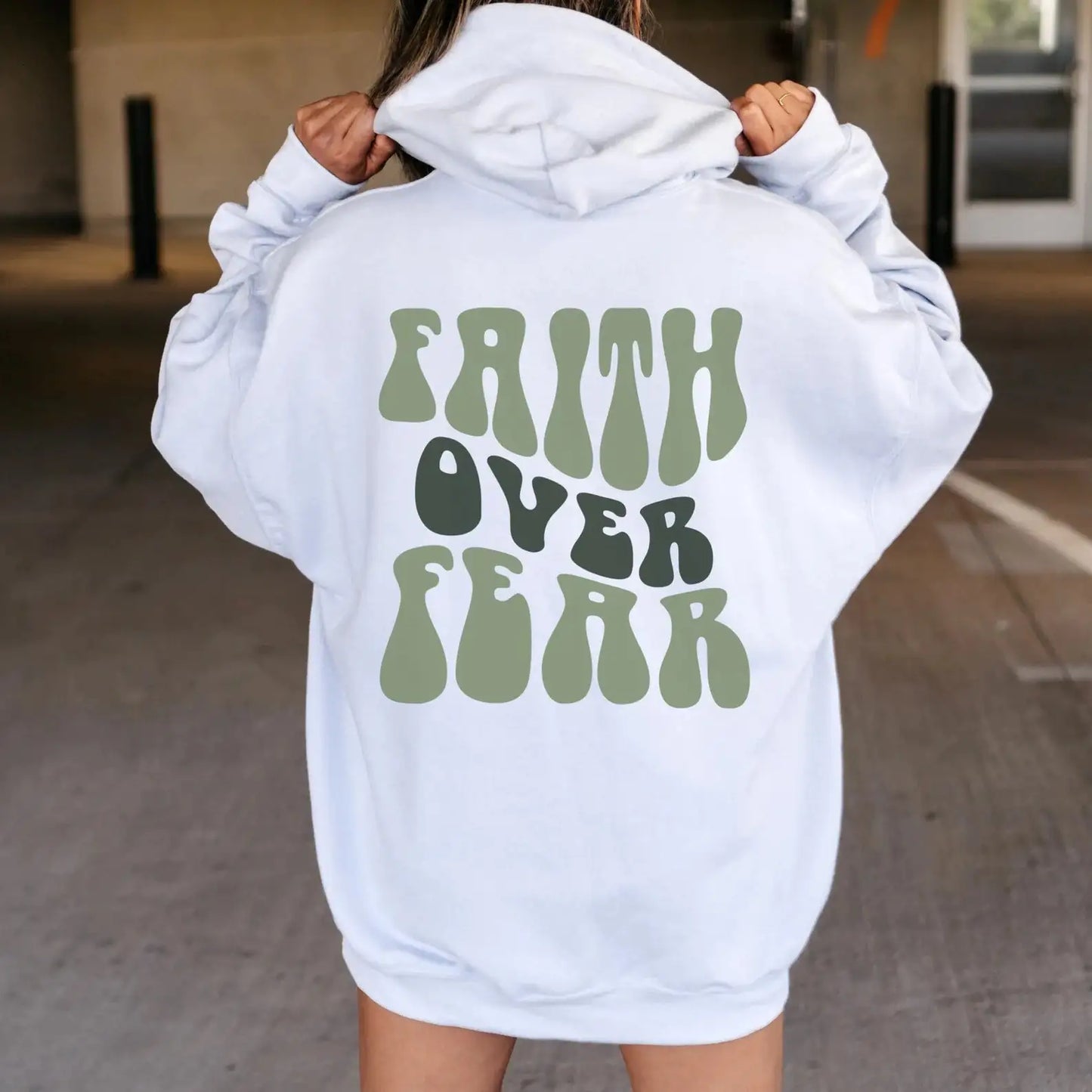 Faith Over Fear Men/Women Hoodie