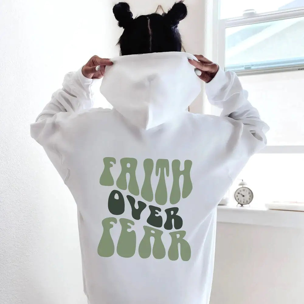 Faith Over Fear Men/Women Hoodie